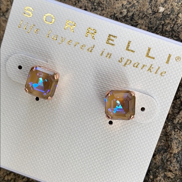 Sorrelli Jewelry - Sorrelli Swarovski Rose Garden Rose Gold Earrings
